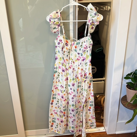 ASTR The Label Wedelia White Dress Size Small - Picture 3 of 7